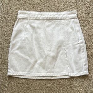 Classic White Women's Skirt